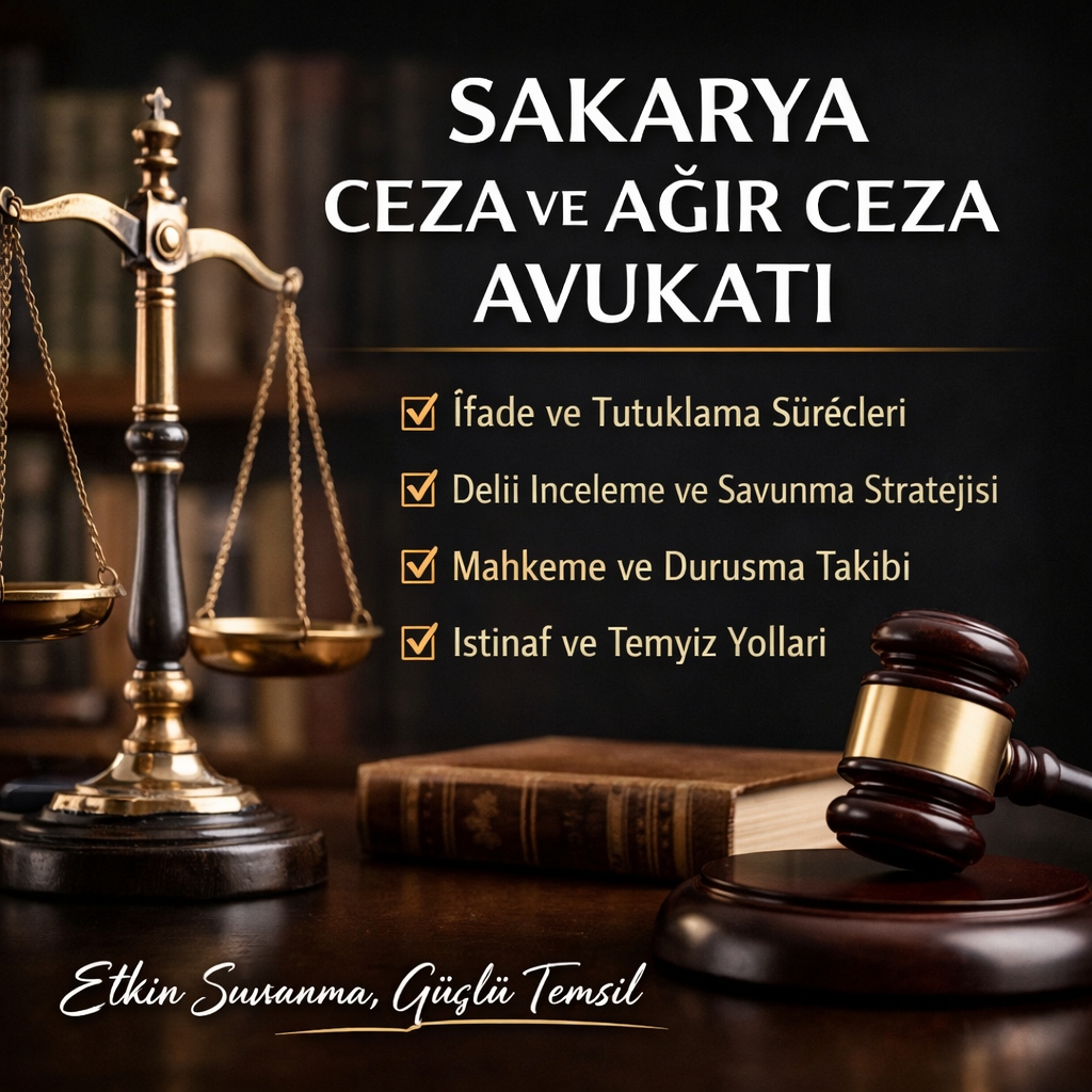 Sakarya Ceza ve Ağır Ceza Avukatı