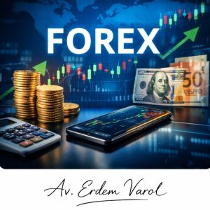Forex piyasasının işleyişini anlatan sade kurumsal finans görseli