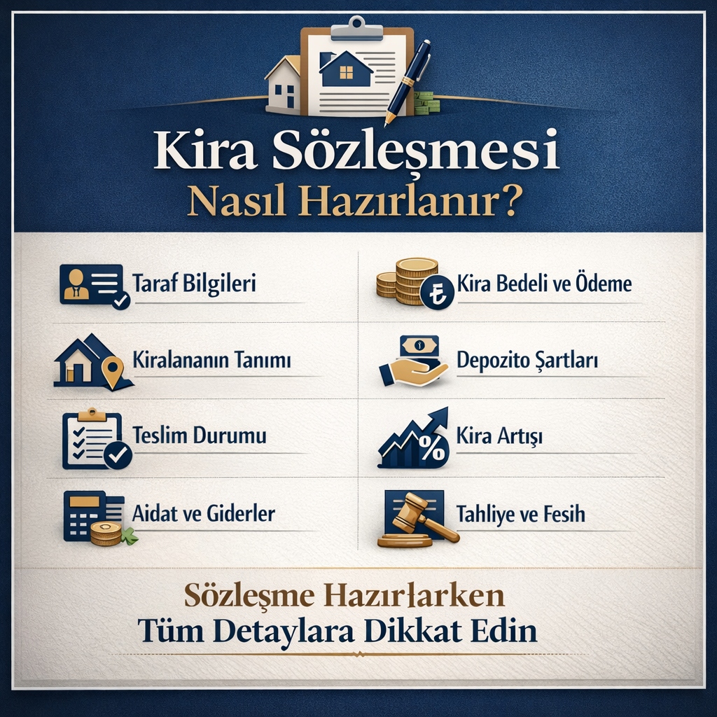 Kira Sözleşmesi Nasıl Hazırlanır?