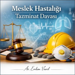 Meslek hastalığı nedeniyle tazminat davası hakkında kurumsal hukuk görseli