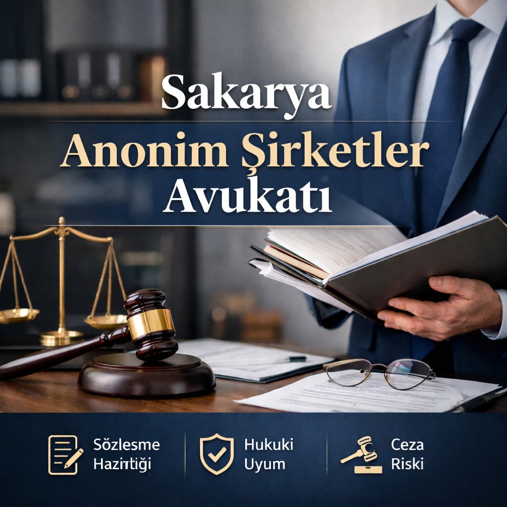 Sakarya Anonim Şirketler Avukatı