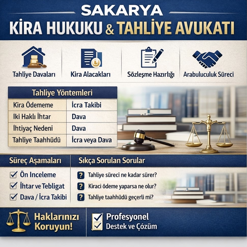 Sakarya Kira Hukuku Avukatı