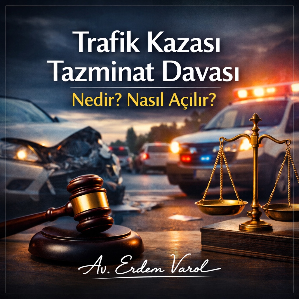 Trafik Kazası Tazminat Davası Nedir? Nasıl Açılır?