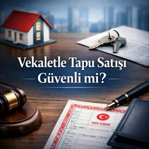Vekaletle Tapu Satışı Güvenli mi? başlıklı kurumsal kare görsel