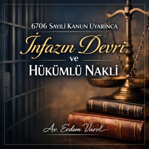 6706 sayılı Kanun uyarınca infazın devri ve hükümlü nakli konusunu anlatan kurumsal hukuk görseli