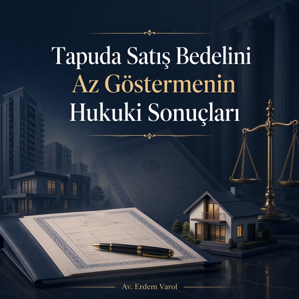 Tapuda Satış Bedelini Az Göstermek: Hukuki Niteliği, Yaptırımları ve Başvuru Yolları