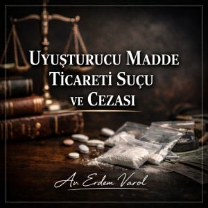 Uyuşturucu madde ticareti suçu ve cezası hakkında hukuki bilgilendirme görseli