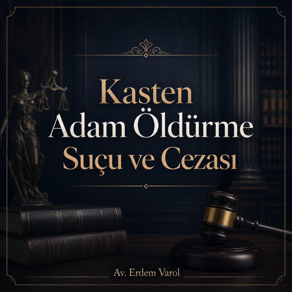 Kasten Adam Öldürme Suçu ve Cezası