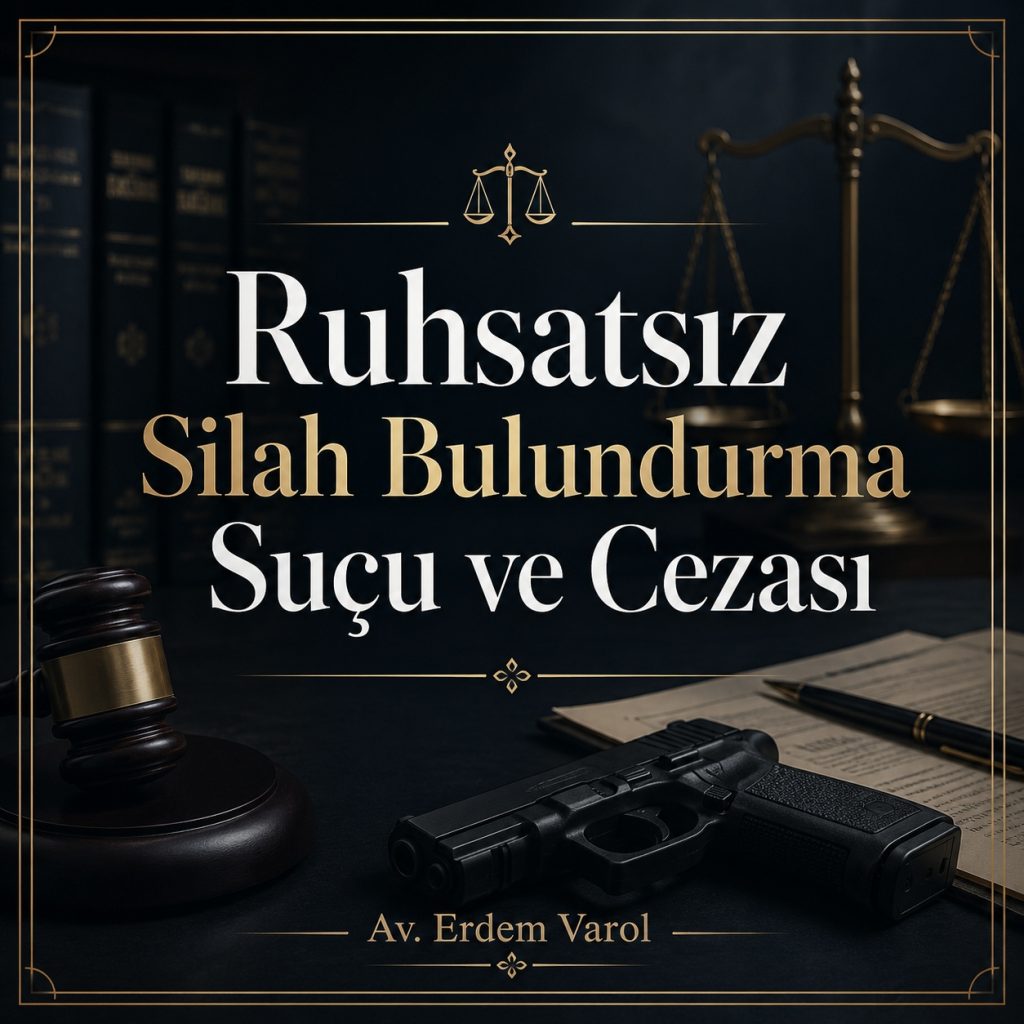 Ruhsatsız Silah Bulundurma Suçu ve Cezası