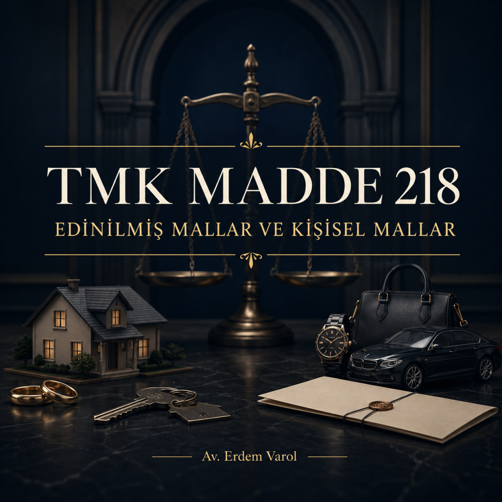 TMK Madde 218: Edinilmiş Mallar ile Kişisel Malların Ayrımı